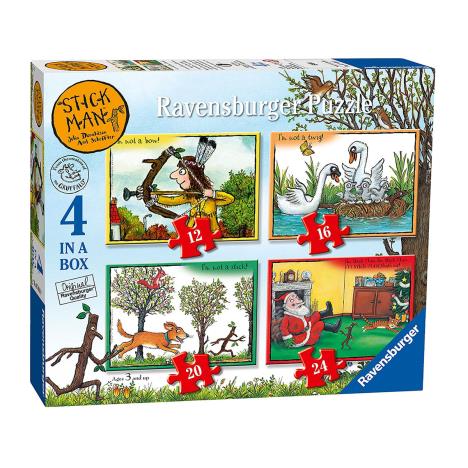 Stickman 4 In A Box Jigsaw Puzzles £4.99